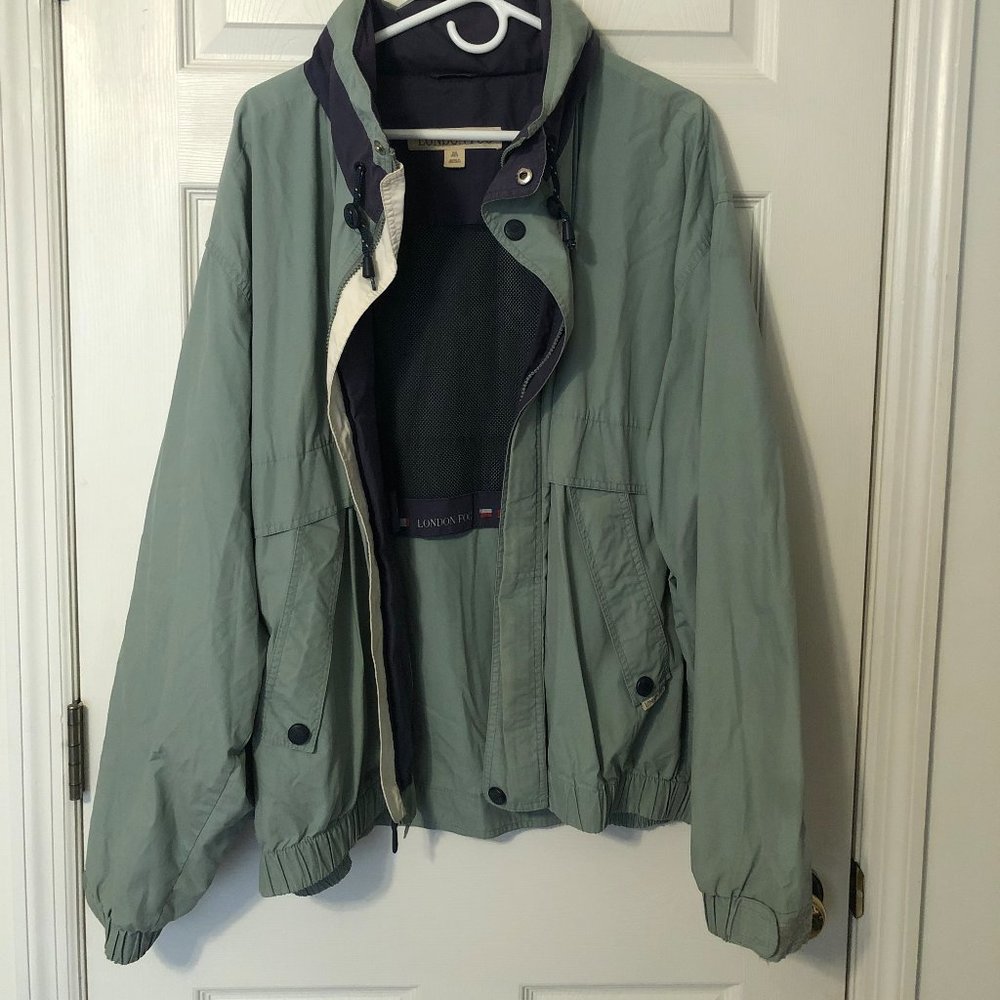 Lands End Vintage Windbreaker